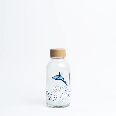 Trinkflasche aus Glas - CARRY Bottle  OCEAN LOVER 0,4l