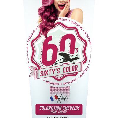 Aubergine Sixty'S Color