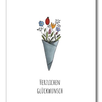 Pliage de bouquet