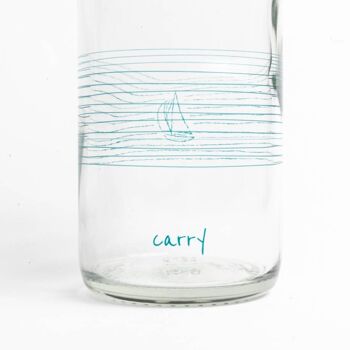 Gourde en verre - CARRY Bottle SAIL AWAY 0,4l 6