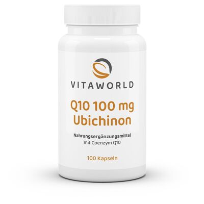 Q10 100 mg d'ubiquinone (100 gélules)