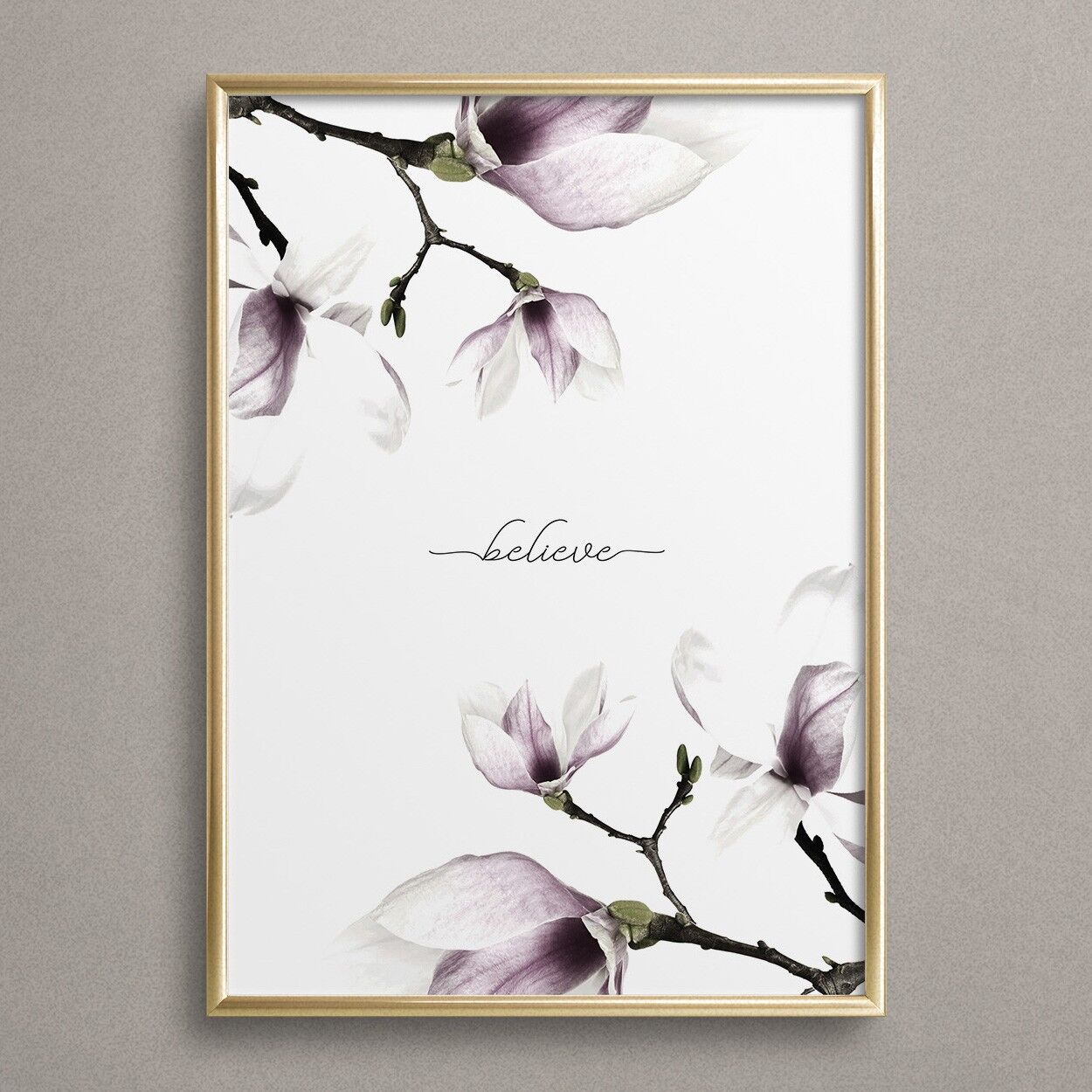 Manifesto 'Believe - Magnolie'