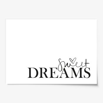 Affiche 'Sweet Dreams' - DIN A4 3