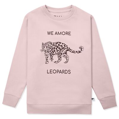 Children's Organic Cotton Sweatshirt Amur Leopard