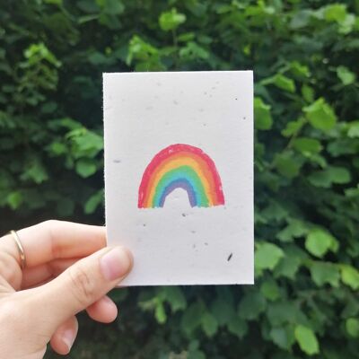 Rainbow - Plantable Card Mini