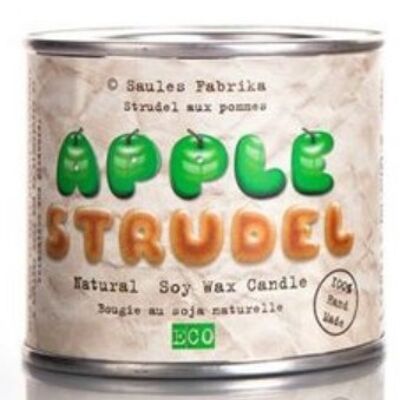 Saules Fabrika Bougie Strudel aux pommes