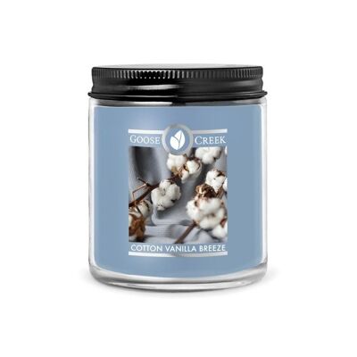 Cotton Vanilla Breeze Soy Wax Goose Creek Candle® 198 grammi 45 ore di combustione