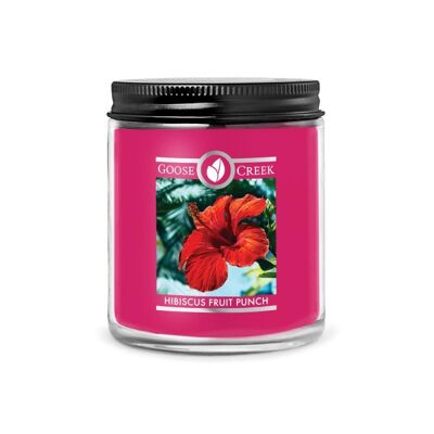 Hibiscus Fruit Punch Soy Wax Goose Creek Candle® 198 grammi 45 ore di combustione