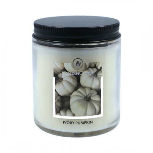 Ivory Pumpkin Soy Wax Goose Creek Candle® 198 Grams 45 burning hours
