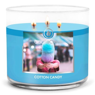 Cotton Candy Goose Creek Candle®411 grammi Collezione 3 stoppini