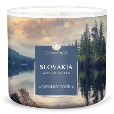 Laskonky Cookie Goose Creek Candle® Slovacchia World Traveller 411 grammi