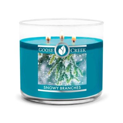 Snowy Branches Goose Creek Candle® 411 Gram