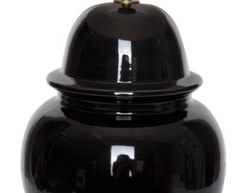 Pied de lampe en céramique pour lampe de table noir 5