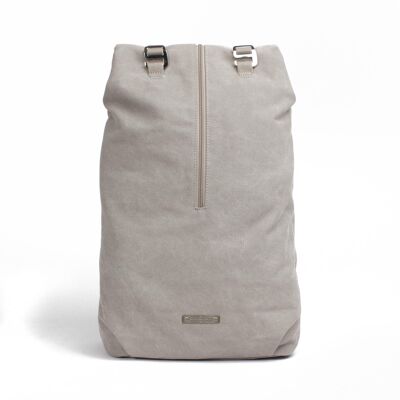 MARGELISCH Canvas roll top backpack Nemin 1 grey