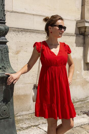 Robe menthe rouge 3