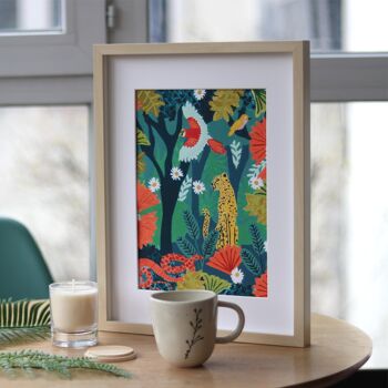 Kit de peinture au numéro - Petit Pinceau - Jungle par Studio Grand-père (291051) 2