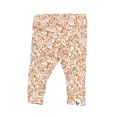 Newborn broekje confetti burnt orange