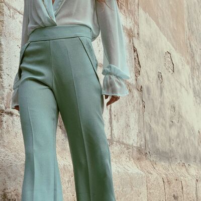 Flowy palazzo trousers