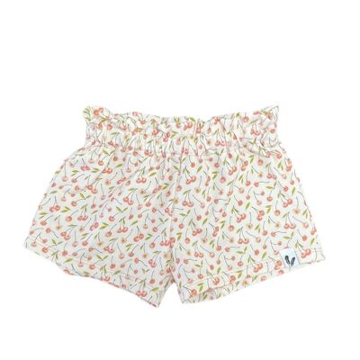 Shorts culottes cherry pink