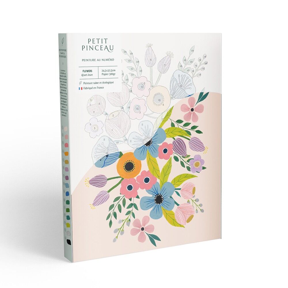 Malen nach Zahlen Kit – Blumen von Art.iisan