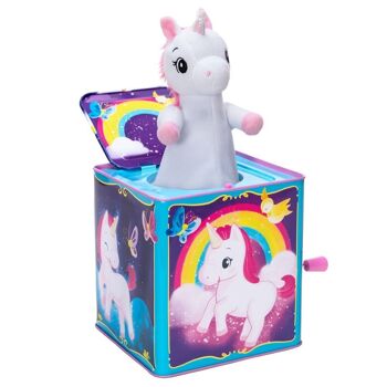 Pop & Glow Licorne Jack In The Box 1