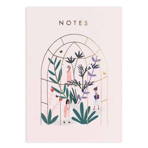 PLANTS A6 NOTEBOOK 96 LEAVES