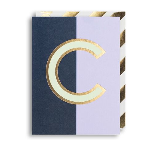 C Birthday Anniversary Wedding Card