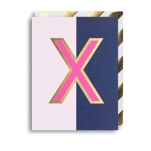 X Birthday Anniversary Wedding Card