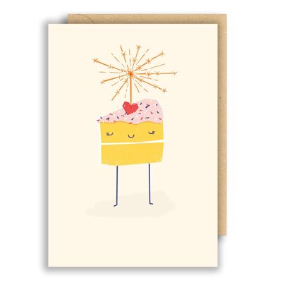 Kuchen Geburtstagskarte