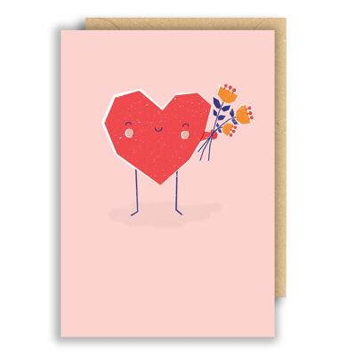 HEART Birthday Card