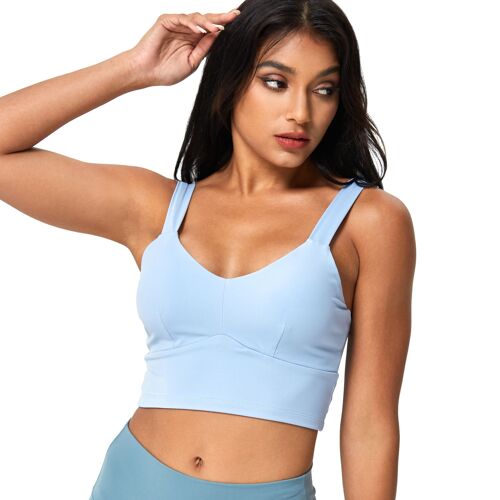 REAL BABE Top - Clear Blue