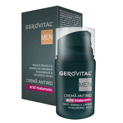 Crema Antirughe all'Acido Ialuronico | 30 ml | Uomini