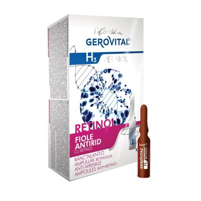 Anti-wrinkle ampoules with Retinol | 10 x 2 ml | Retinol