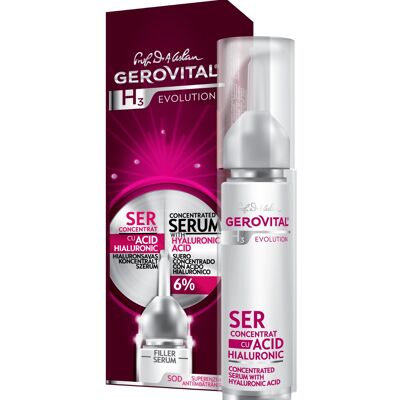 Concentrated serum with hyaluronic acid 6% | 10 ml