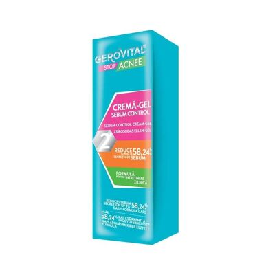 Crema Gel Control Sebo | 50 ml | Detener el Acné - Rostro Sano