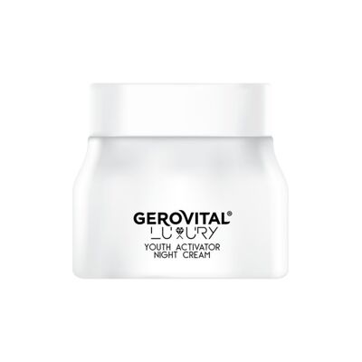 Crema notte attivatore di giovinezza | 50 ml | Lusso - Viso sano