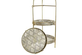 ETAGERE METAL 39X39X101 DOREE MB190073 5