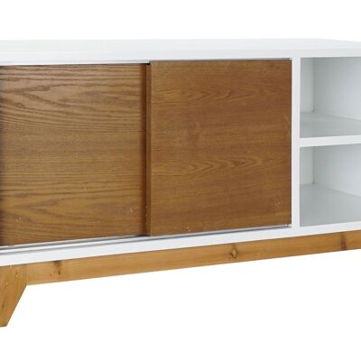 MUEBLE TV MDF 100X40X50 BLANCO MB190927