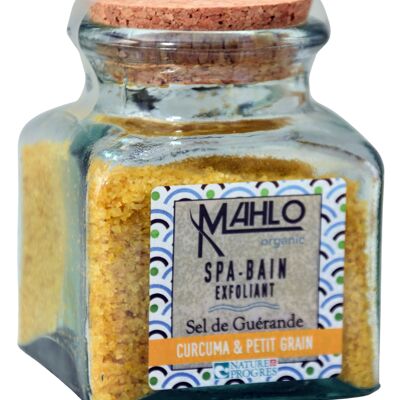 Sel de bain Mahlo CURCUMA PETIT GRAIN 200gr