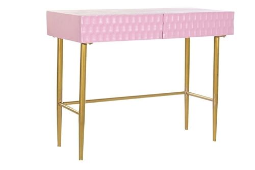 CONSOLA MANGO METAL 90X45X74 ROSA MB192135