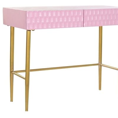 METAL HANDLE CONSOLE 90X45X74 PINK MB192135