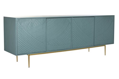 BUFFET MANGO METAL 200X50X76 AZUL MB192141