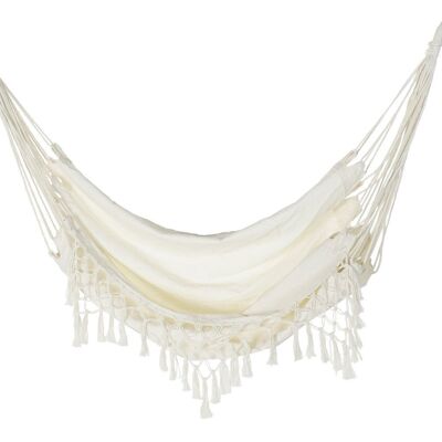 COTTON HANGING CHAIR 100X60X128 100KGS, FRINGES MB192554
