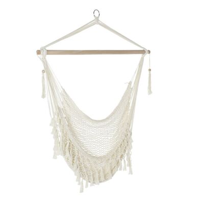 COTTON HANGING CHAIR 100X50X130 100KGS, FRINGES MB192555