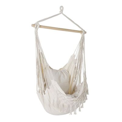 COTTON HANGING CHAIR 90X90X135 100KGS, WITH CUSHION MB192556