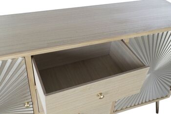 BUFFET MDF SAPIN 150X38X85 NATUREL MB193430 4