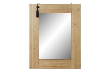 MIROIR SAPIN MDF 70X2X90 ORIENTAL NATUREL MB194147 1