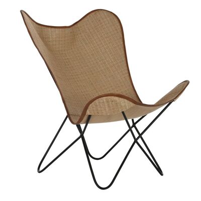 SILLA METAL RATAN 74X78X92 MB194343