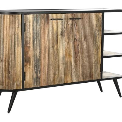 BUFFET MANGO METAL 145X40X90 NATURAL MARRON MB194535