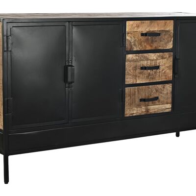 BUFFET MANIGLIA METALLO 160X40X90 MARRONE MB194545